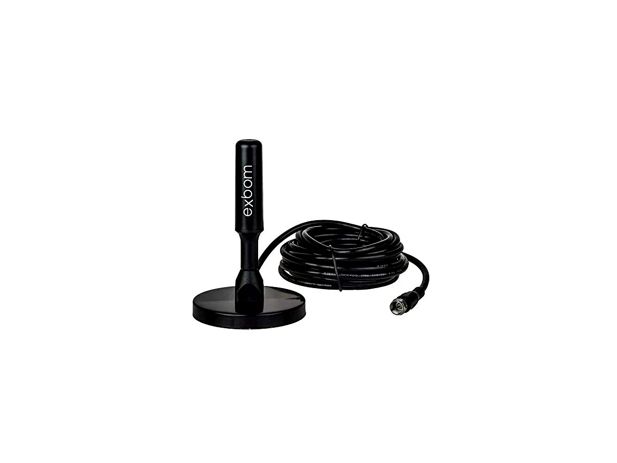 Exbom Antena Digital Amplificada HDTV/UHF/VHF Interna e Externa