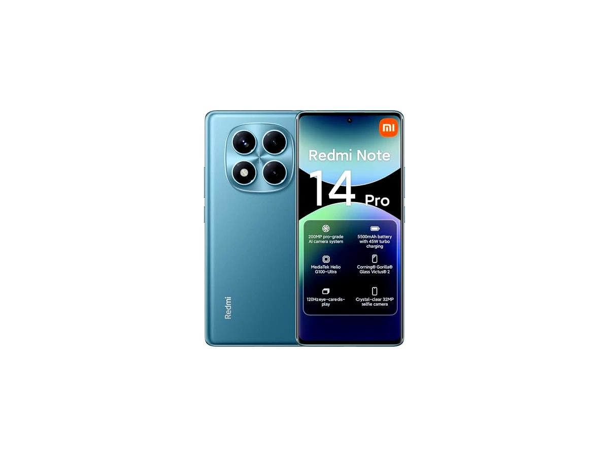 Redmi Note 14 Pro 4G Ocean Blue 8GB RAM 256GB ROM