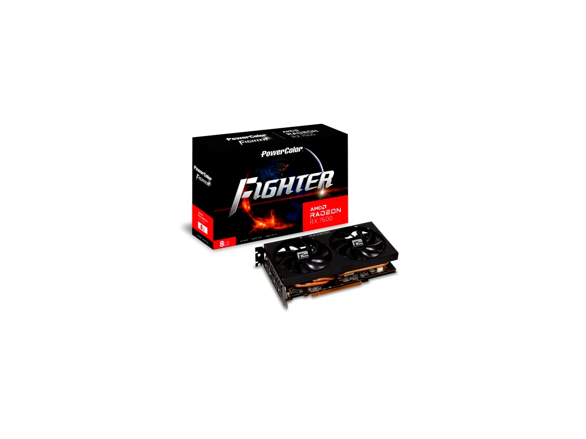 PowerColor Fighter AMD Radeon RX 7600 8GB GDDR6