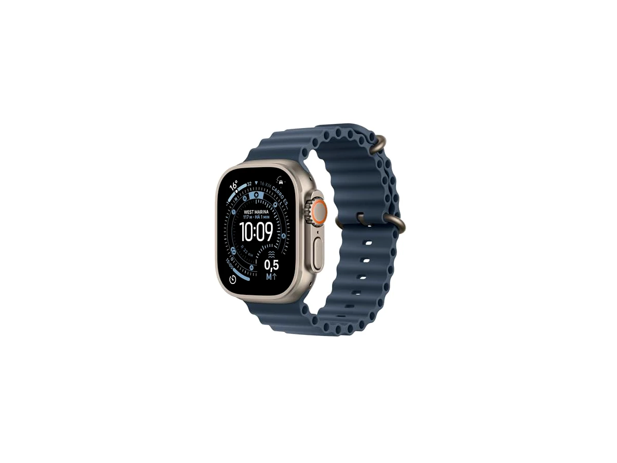 Apple Watch Ultra 3 (GPS + Cellular, 49mm, Caixa de Titânio)