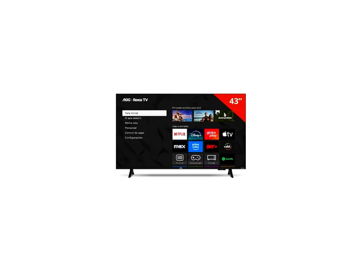 AOC Roku TV Full HD (Modelo: 43S5155/78G)