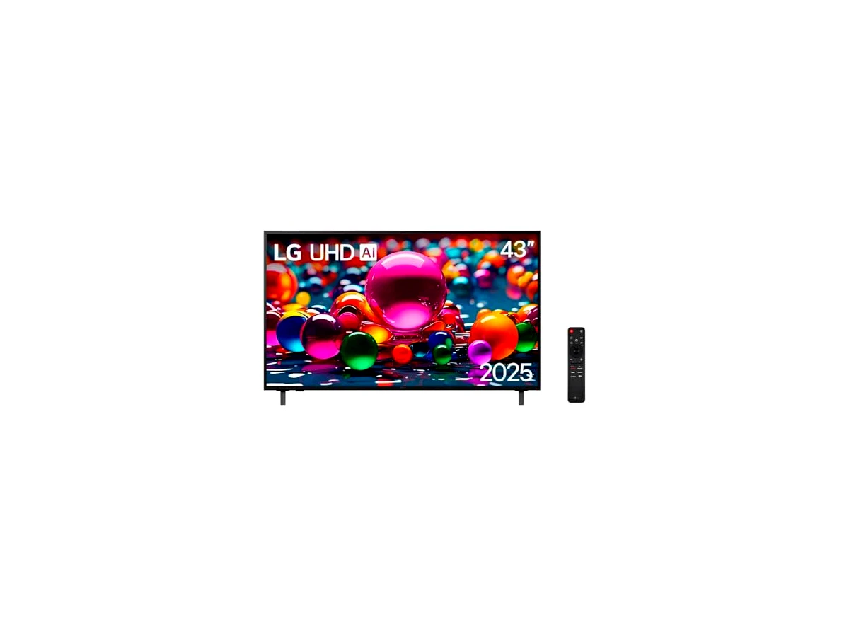 Smart TV 43" LG 43AU801C0SA 4K